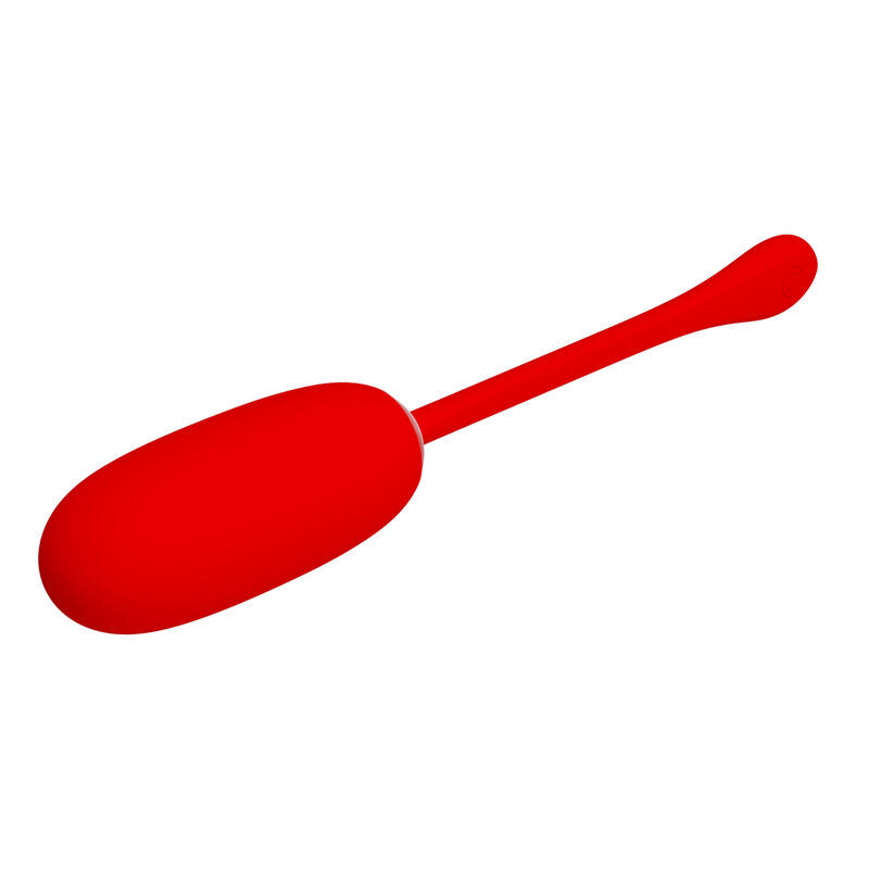 Pretty love - uovo vibrante julius impermeabile-ricaricabile rosso