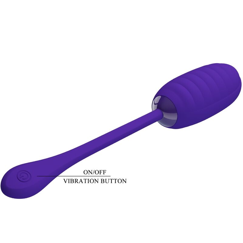 Pretty love - uovo vibrante ricaricabile kirk viola