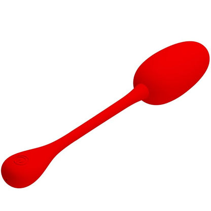 Pretty love - uovo vibrante ricaricabile knucker rosso