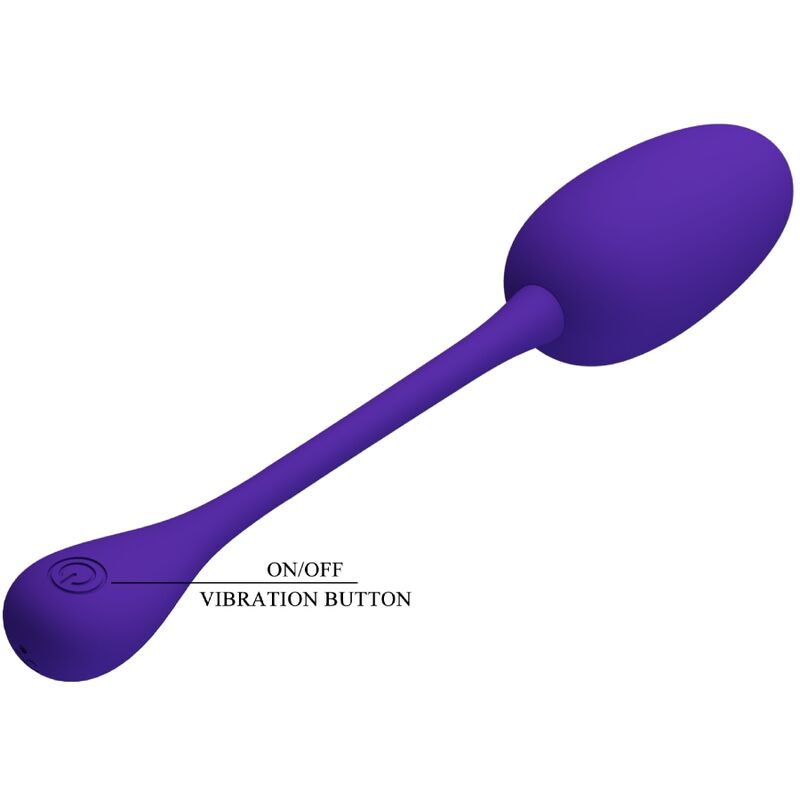 Pretty love - uovo vibrante ricaricabile knucker viola