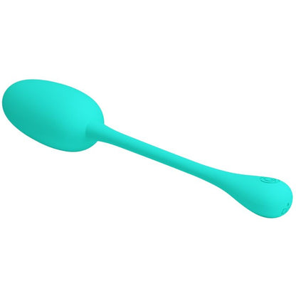 Pretty love - uovo vibrante ricaricabile knucker verde acqua