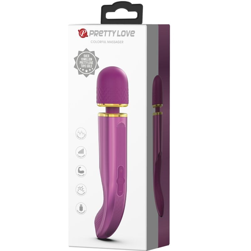 Pretty love - massaggiatore 7 modalit di vibrazione viola