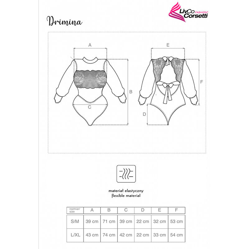 Livco corsets mode - drimina lc90690 body bleu marine
