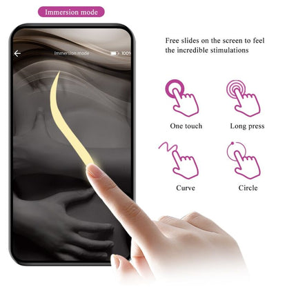 Pretty love - app jayleen vibrator telecomando viola