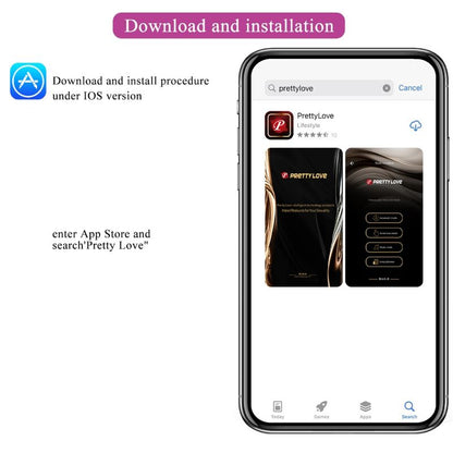 Pretty love - app jayleen vibrator telecomando viola