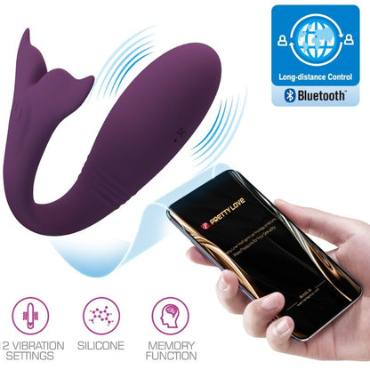 Pretty love - app jayleen vibrator telecomando viola