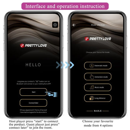 Pretty love - catalina vibrator app telecomando viola