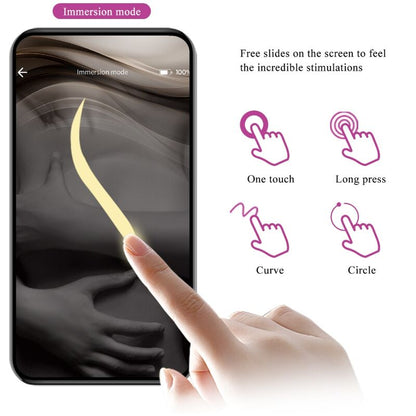 Pretty love - catalina vibrator app telecomando viola