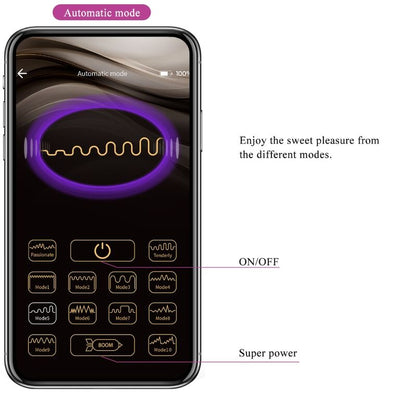 Pretty love - catalina vibrator app telecomando viola