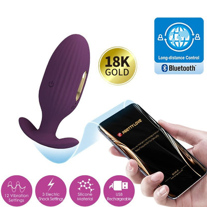 Pretty love - plug anale controllato da app jefferson viola