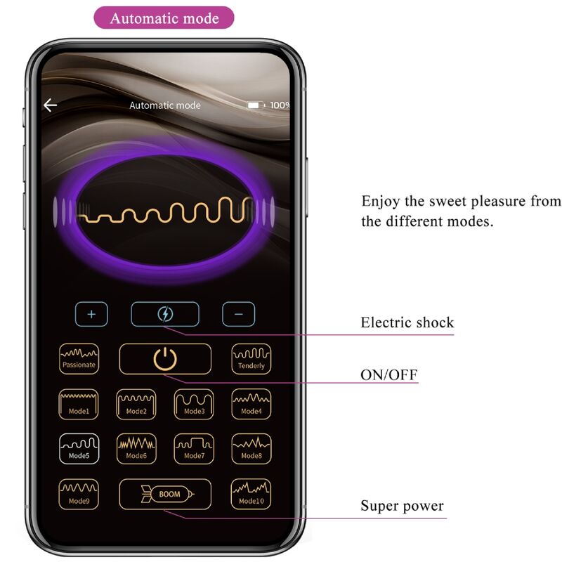 Pretty love - plug anale controllato da app jefferson viola