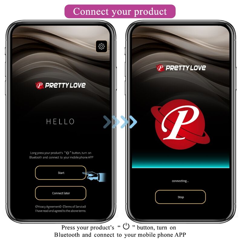 Pretty love - plug anale controllato da app jefferson viola