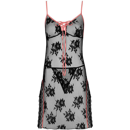 Livco corsetti fashion - karonin lc 90628 camicia + panty nero