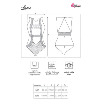 Livco corsetti fashion - lixpen lc 90612 corpo nero