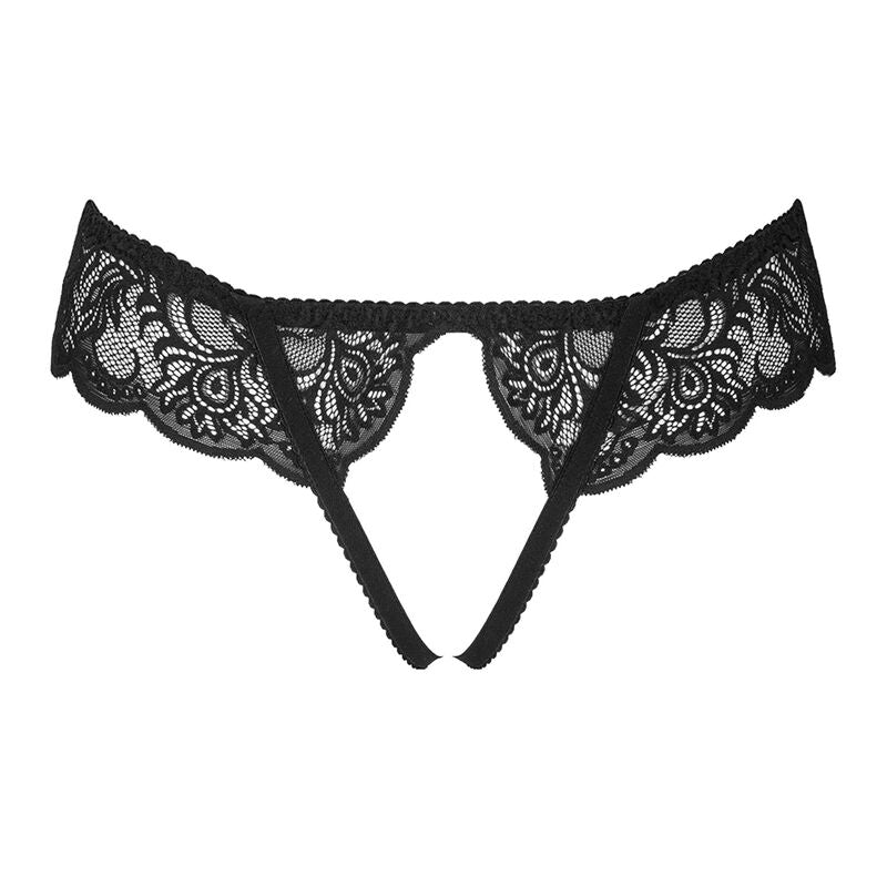 Livco corsetti fashion - love story lc 90679 panty crotchless nero l/xl
