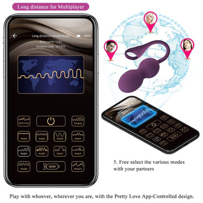Pretty love - app elvira kegel balls telecomando viola