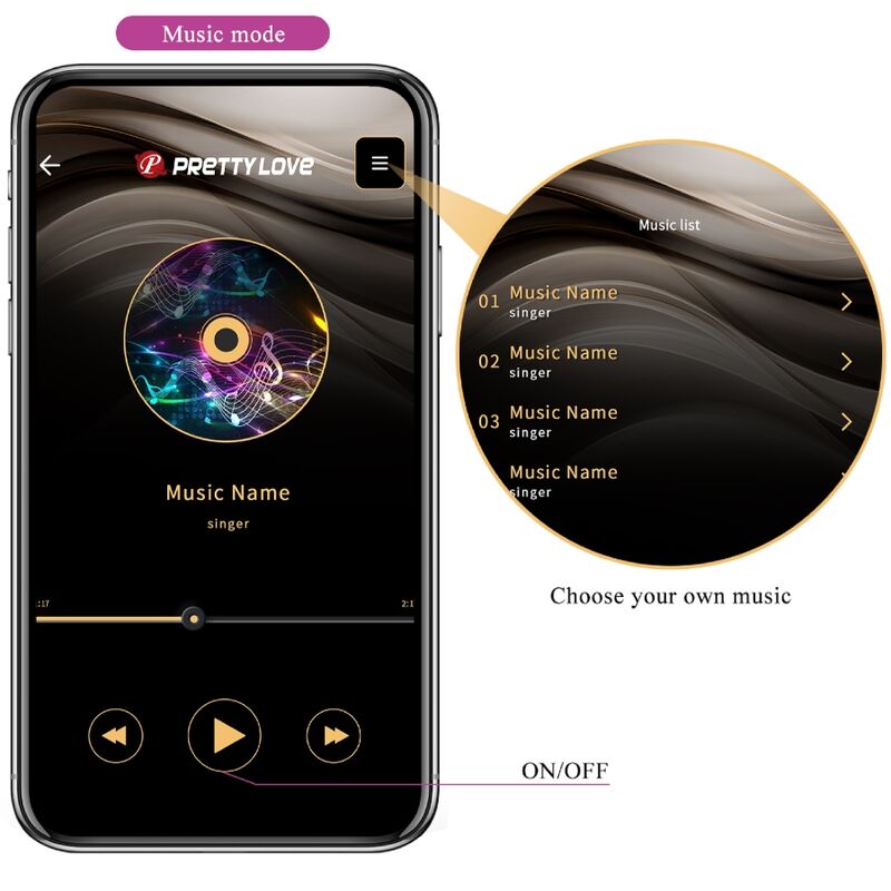 Pretty love - app elvira kegel balls telecomando viola
