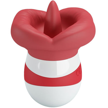 Pretty love - mina stimolatore della lingua rosso chiaro