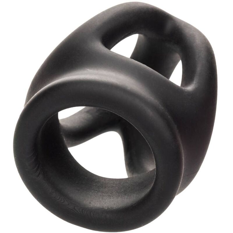 CALEXOTICS - ALPHA ANNEAU DOUBLE CAGE NOIR