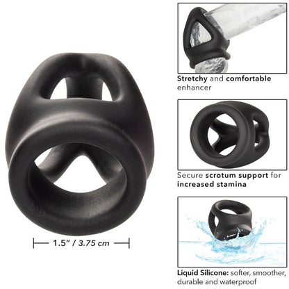 Calexotics - alpha anello dual cage nero