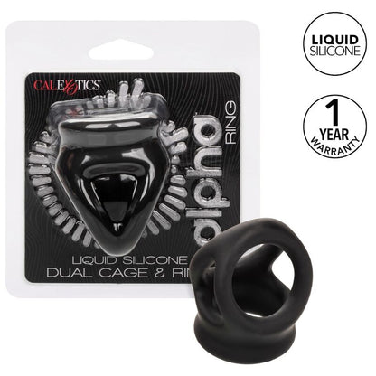Calexotics - alpha anello dual cage nero