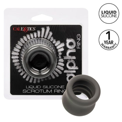Calexotics - alpha anello allungabile per scroto nero