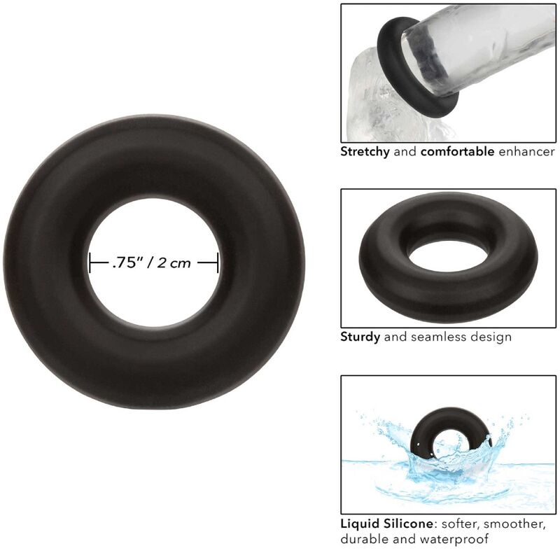 CALEXOTICS - ALPHA ANNEAU PROLONG MOYEN NOIR