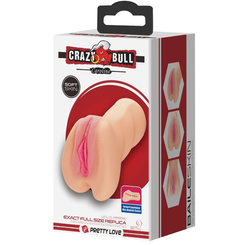 Crazy bull - masturbateur en forme de vagin caroline