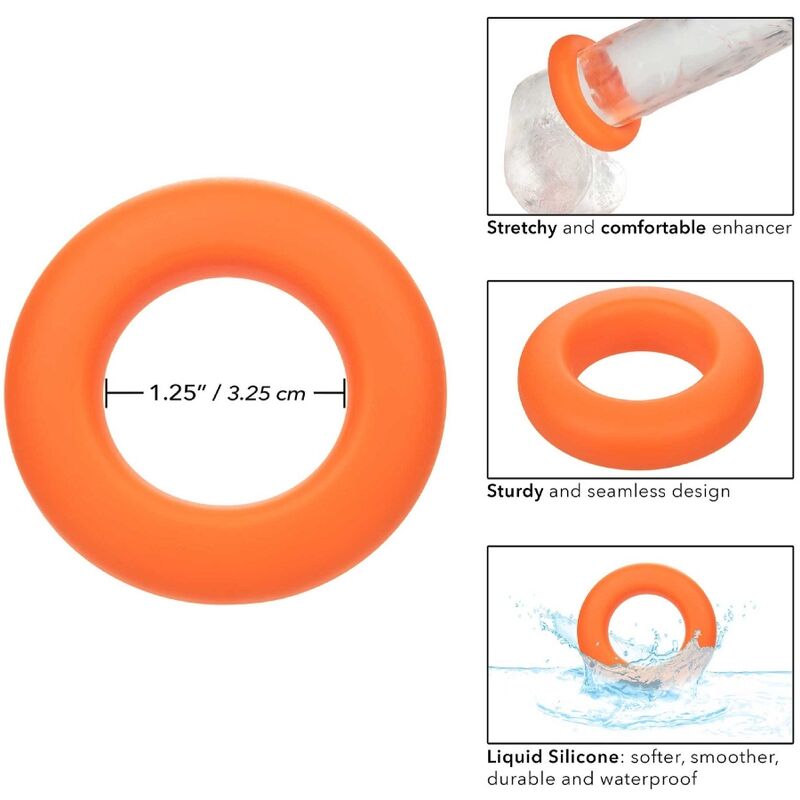 Calexotics - alpha anello grande prolong arancio