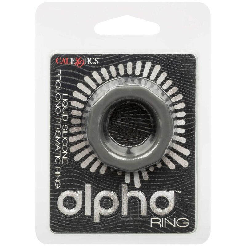 Calexotics - alpha anello prismatico prolong grigio