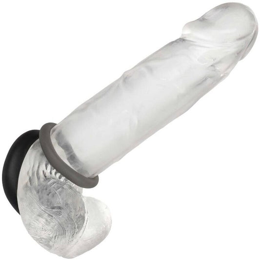 CALEXOTICS - ALPHA ENSEMBLE DE 2 ANNEAUX PROLONG GRIS