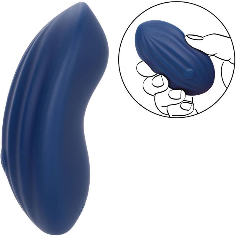 Calexotics - cachemire velours bleu courbé