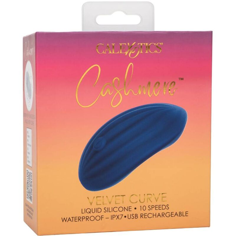 Calexotics - cachemire velours bleu courbé