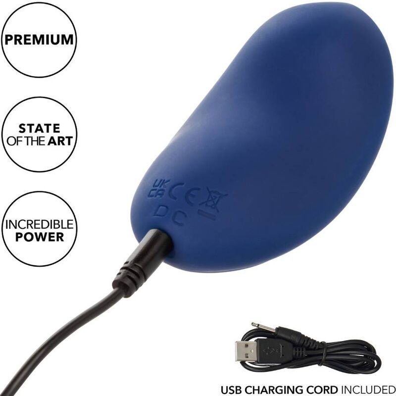 Calexotics - cachemire velours bleu courbé