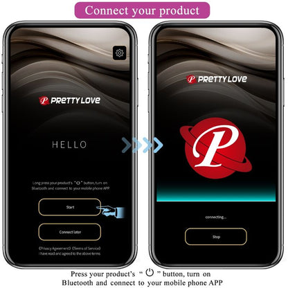 Pretty love - vibromasseur global double plaisir télécommandé d'août