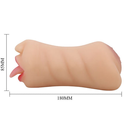Taureau fou - masturbateur en forme de vagin de Sarah à double entrée