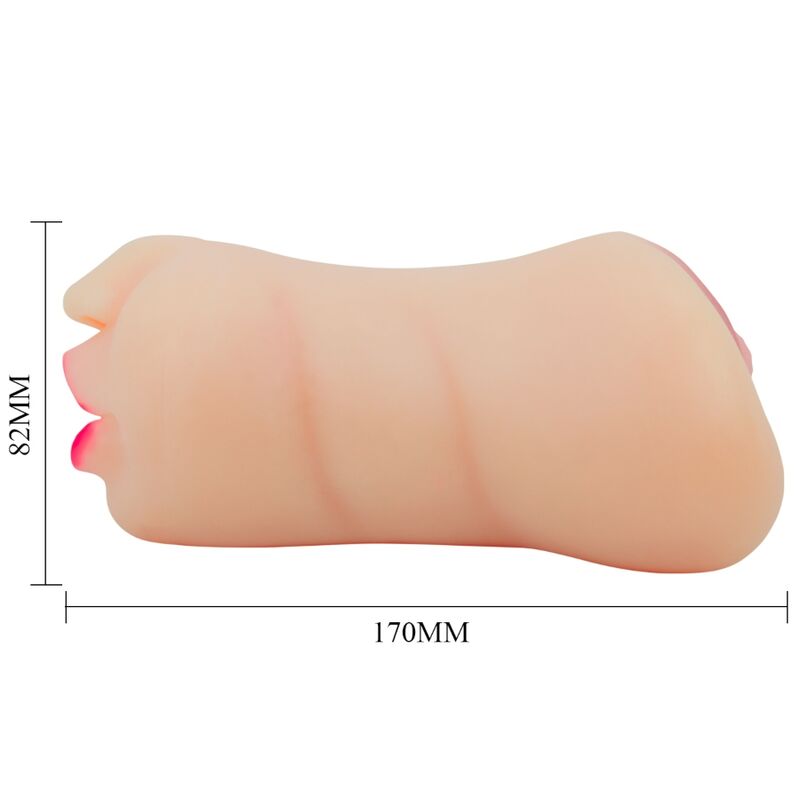 Crazy bull - zoey mastubador a forma di vagina doppia entrata