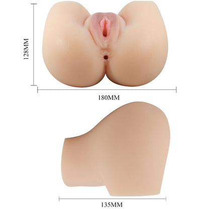 Crazy bull - vibratore mila per vagina e ano realistico