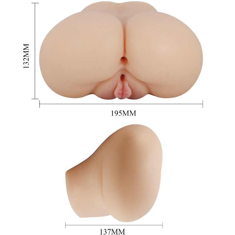 Crazy bull - vibratore realistico per vagina e ano luna