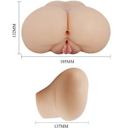 Crazy bull - vibratore realistico per vagina e ano luna
