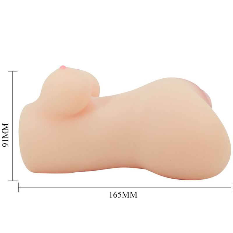 Crazy bull - vibratore hannah per vagina e ano realistici