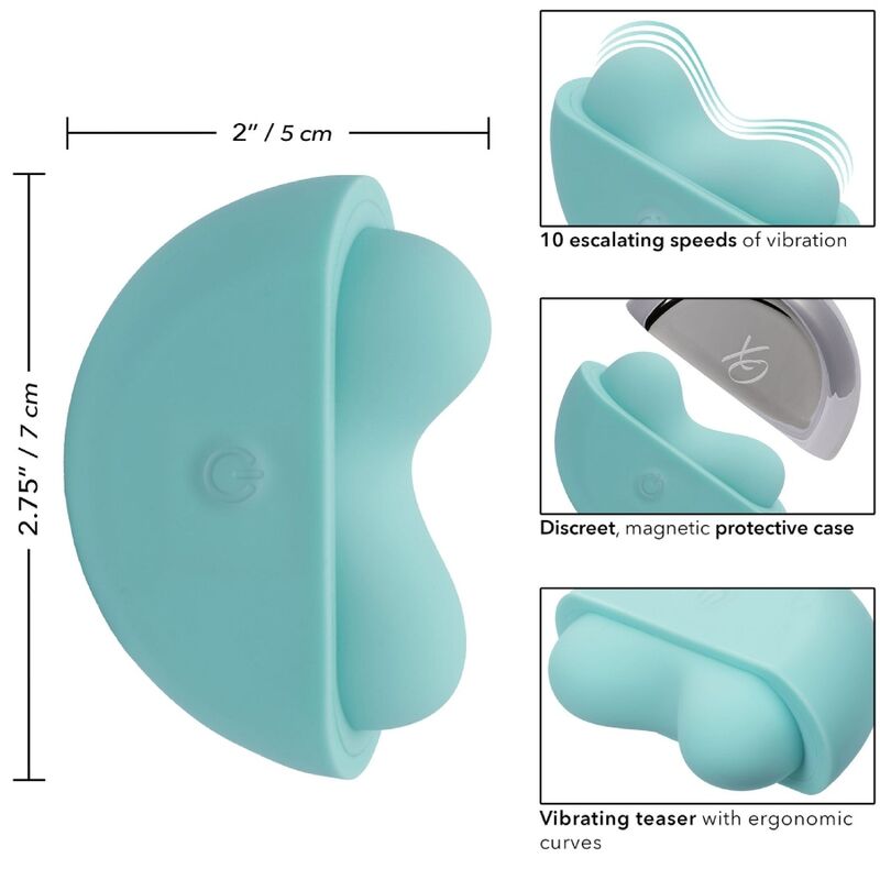 Calexotics - stimulateur clitoral ovation sarcelle