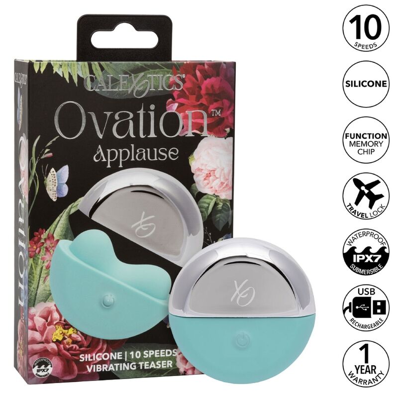 Calexotics - stimulateur clitoral ovation sarcelle