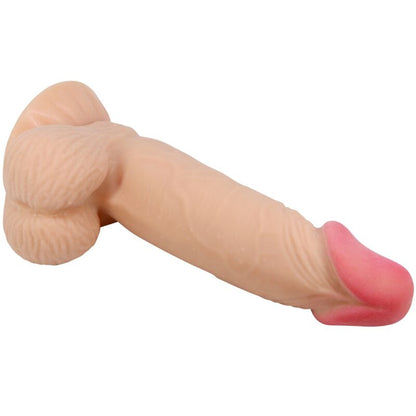 Pretty love - dildo realistico sliding skin series con ventosa scorrevole della pelle 19,4 cm