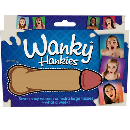 Spencer & fleetwood - wanky hankies 7 fazzoletti da donna extra large