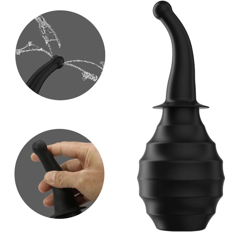 Mr play - doccia anale blkm6 super power nero