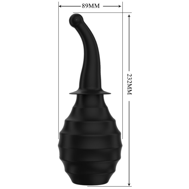 Mr play - doccia anale blkm6 super power nero