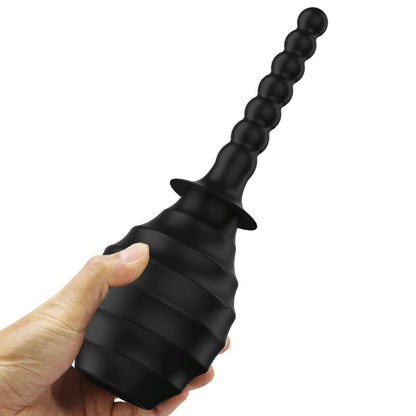Mr play - potente vibratore telecomando plug anale nero