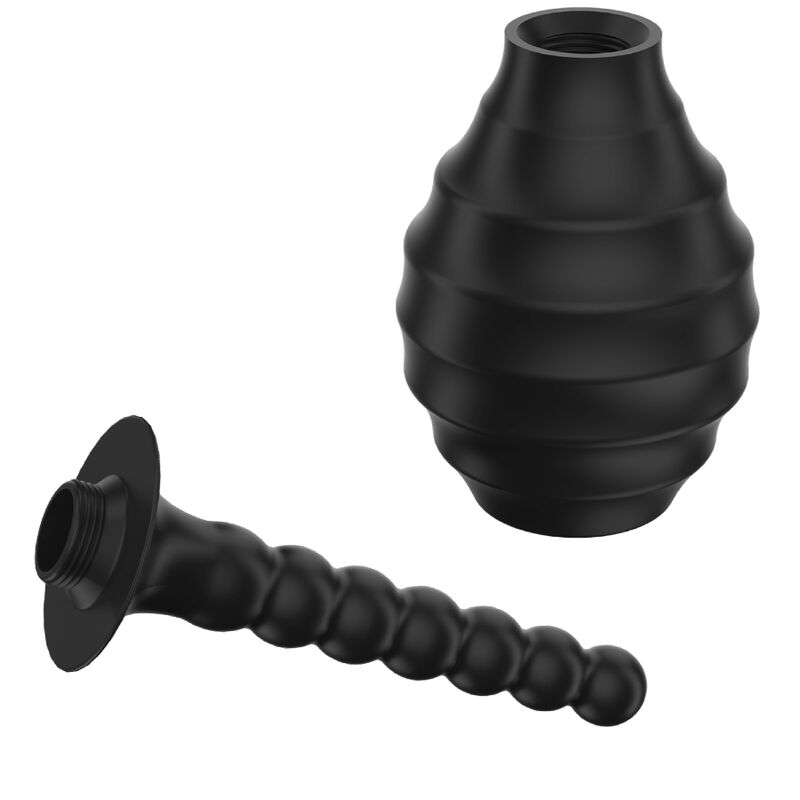Mr play - potente vibratore telecomando plug anale nero