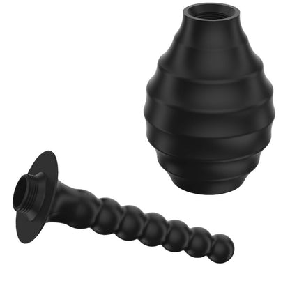 Mr play - potente vibratore telecomando plug anale nero
